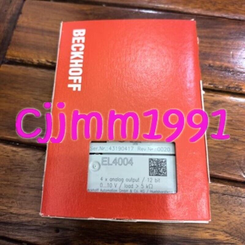 new 1PC BECKHOFF EL4004 module