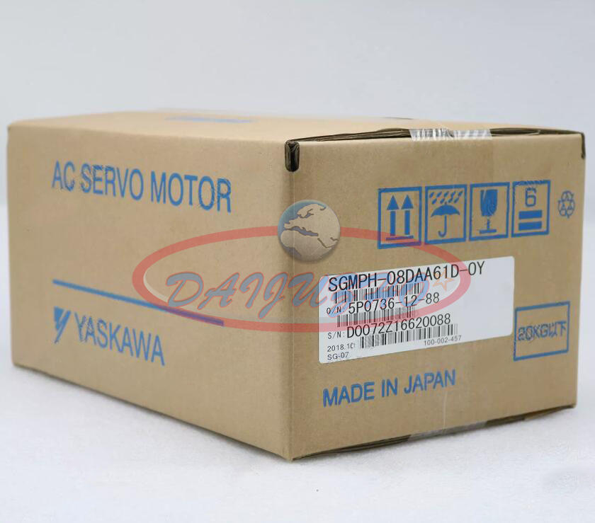 new Yaskawa SGMPH-08DAA61D-OY Servo Motor SGMPH-08DAA61D-0Y - YASKAWA