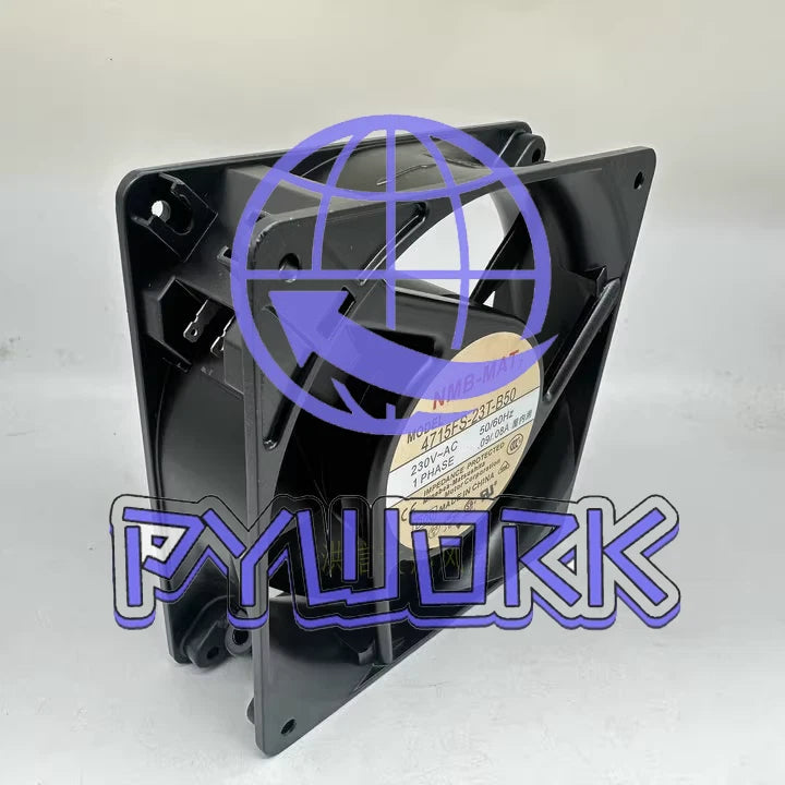 1PCS NMB Fan 4715FS-23T-B50 -D00 AC230V 12038 120*38MM Aluminum frame fan