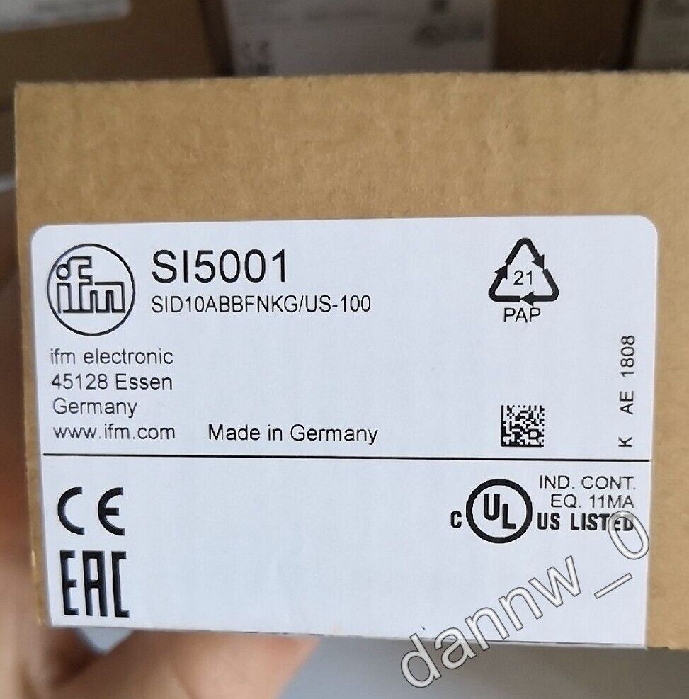 IFM SI5001 Flow Sensor - IFM