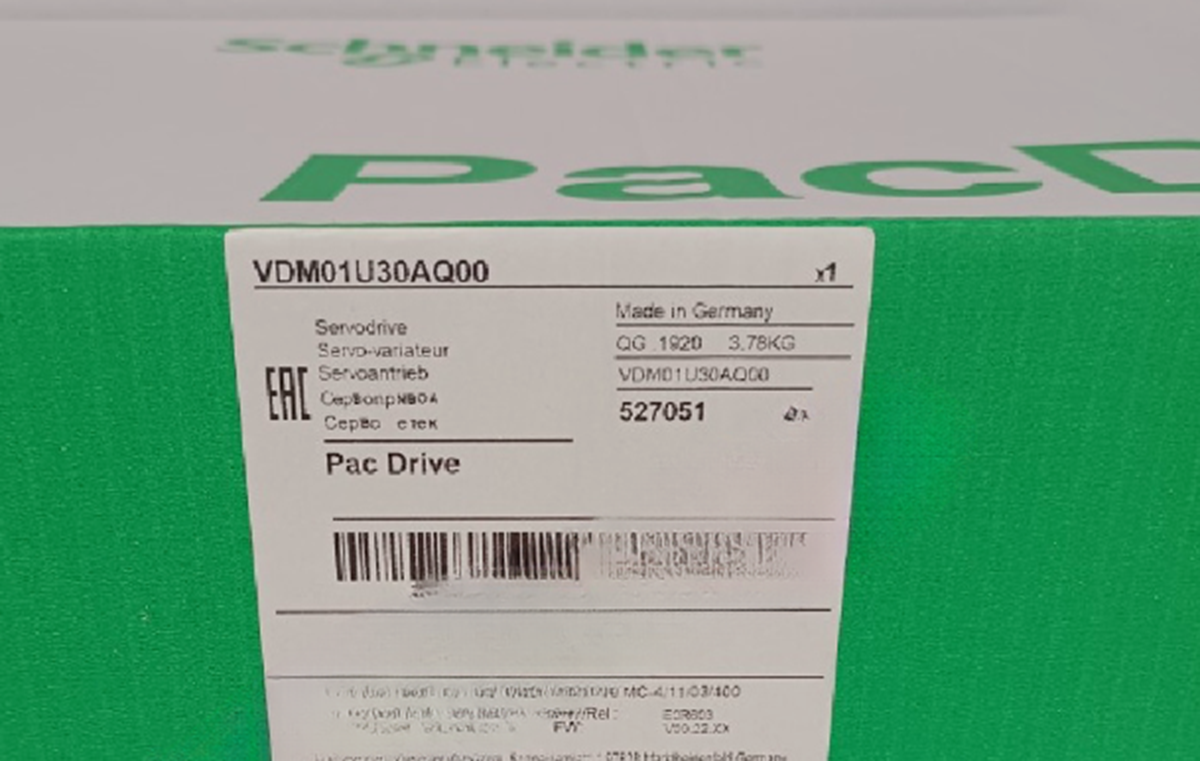 Schneider PacDrive VDM01U30AQ00 - SCHNEIDER