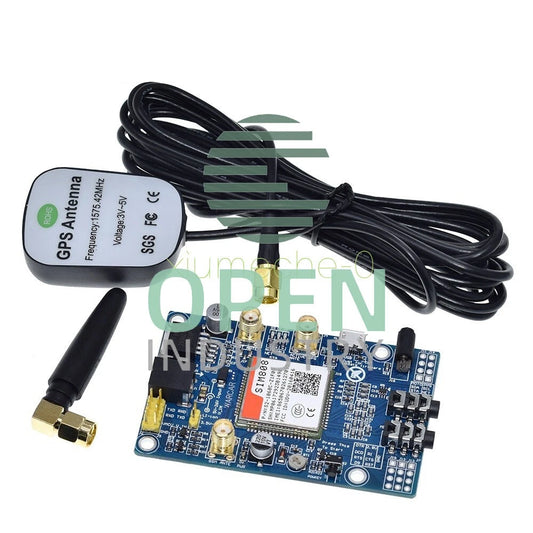 SIM808 Module GSM GPRS GPS Development Board SMA W/ GPS Antenna for Arduino