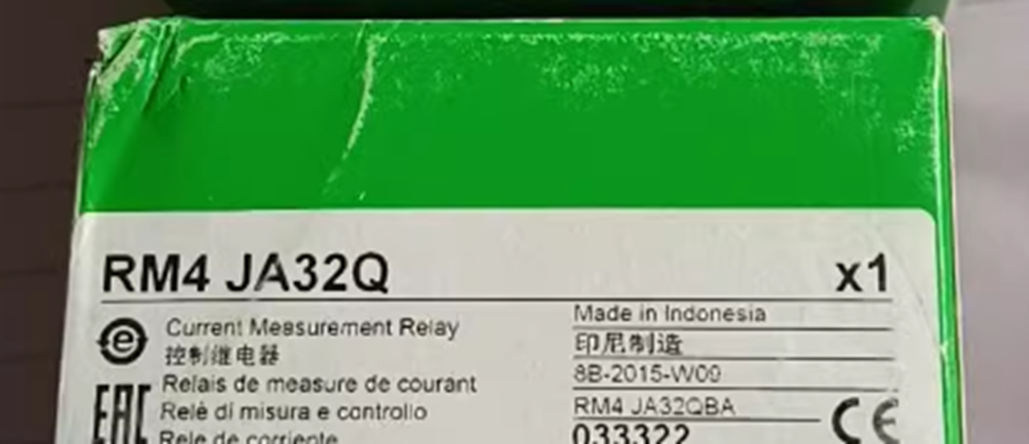 SCHNEIDER RM4JA32Q 0.3-15A Current Measurement Relay - SCHNEIDER