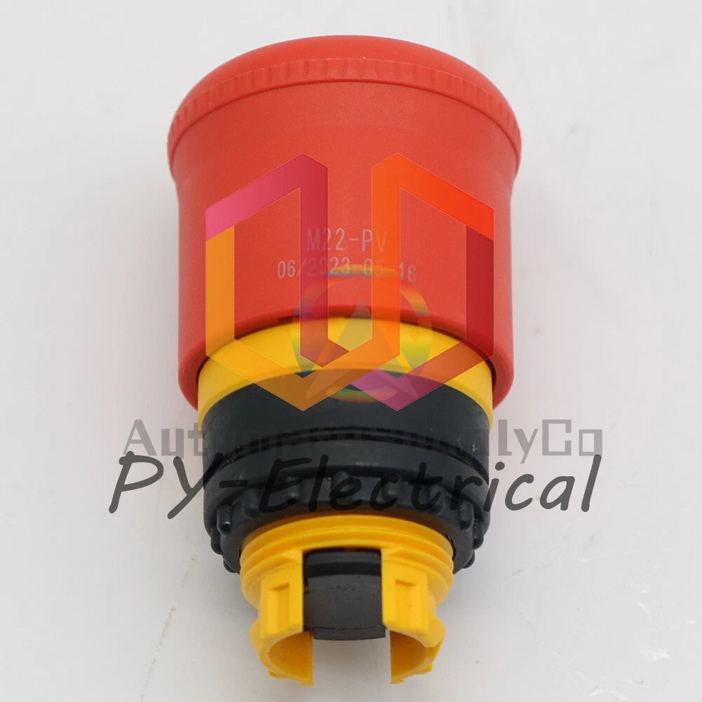 1PCS Eaton,Moeller M22-PV/K01 Emergency Stop Switch