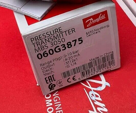 DANFOSS MBS3050 Pressure Transmitter - DANFOSS