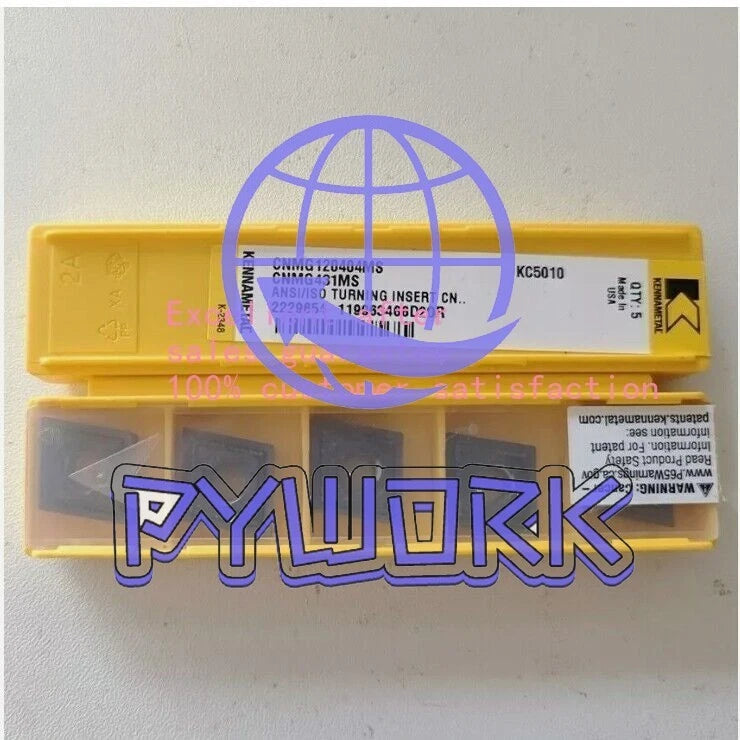 10PCS KC5010 CNMG120404MS CNMG431MS CNC Carbide Inserts Freight Free