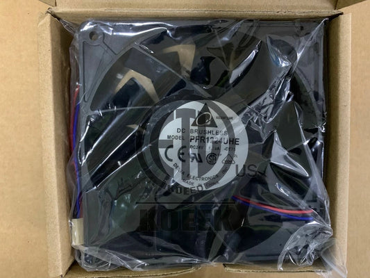 120mm Delta PFR1224UHE-CE75 12038 24V 1.75A 3-wire 12cm High-volume cooling fan