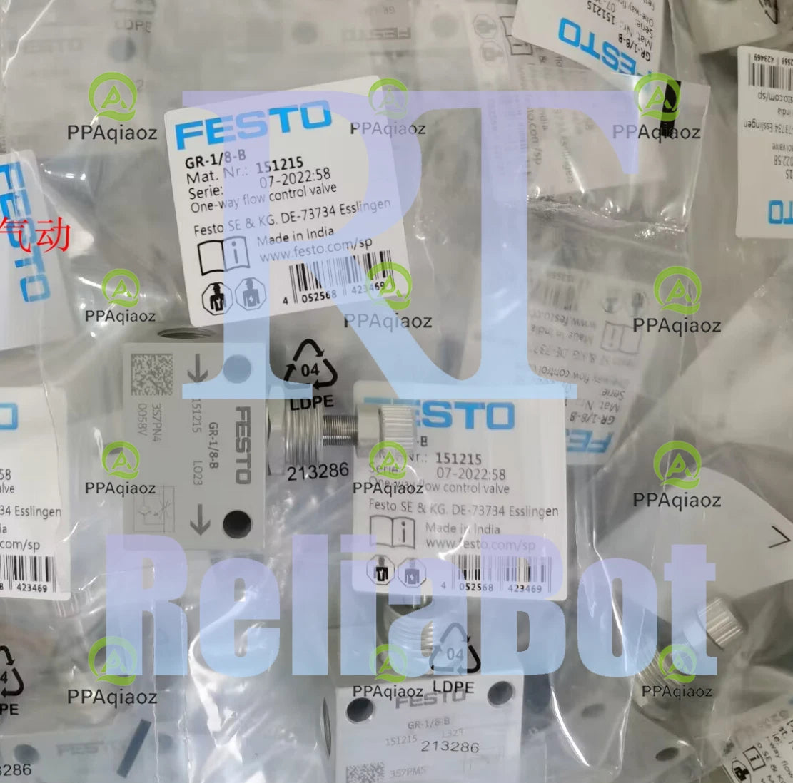 1PC FESTO GR-1/8-B 151215 solenoid valve Free Shipping