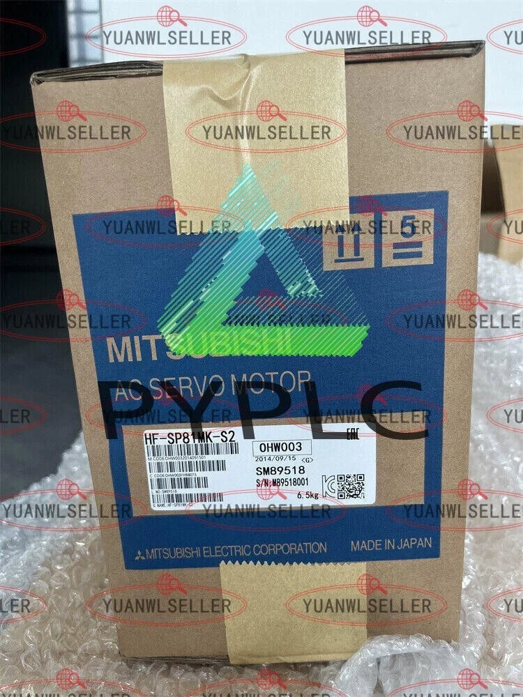 1PCS MITSUBISHI AC SERVO MOTOR HF-SP81MK-S2 HFSP81MKS2