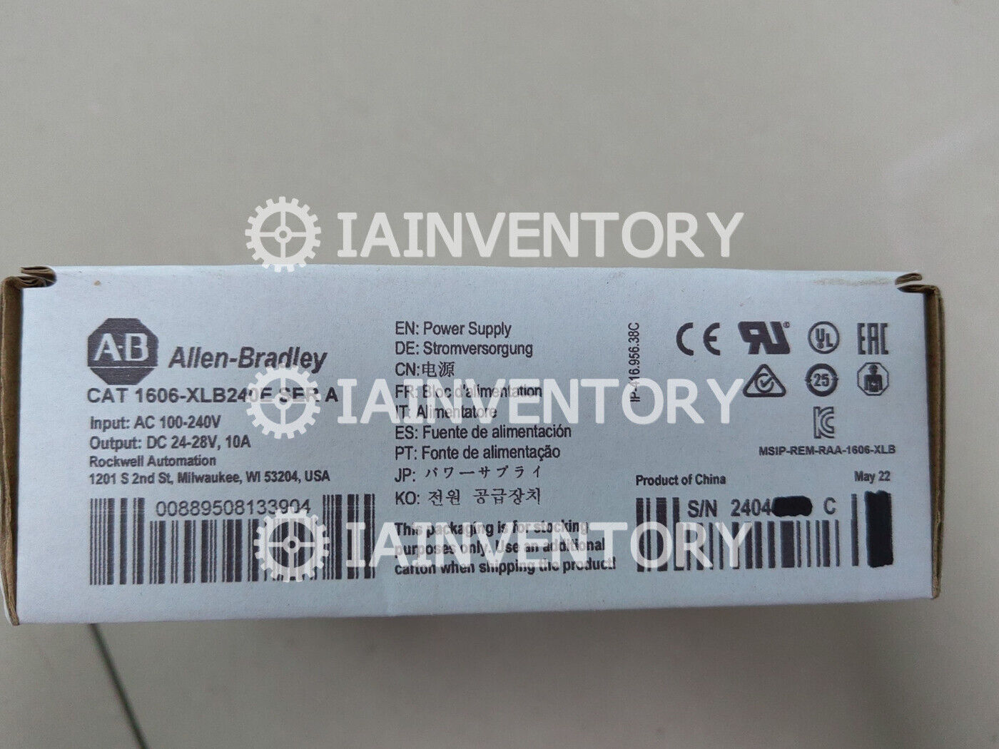 Allen Bradley 1606-XLB240E Fast - ALLEN BRADLEY