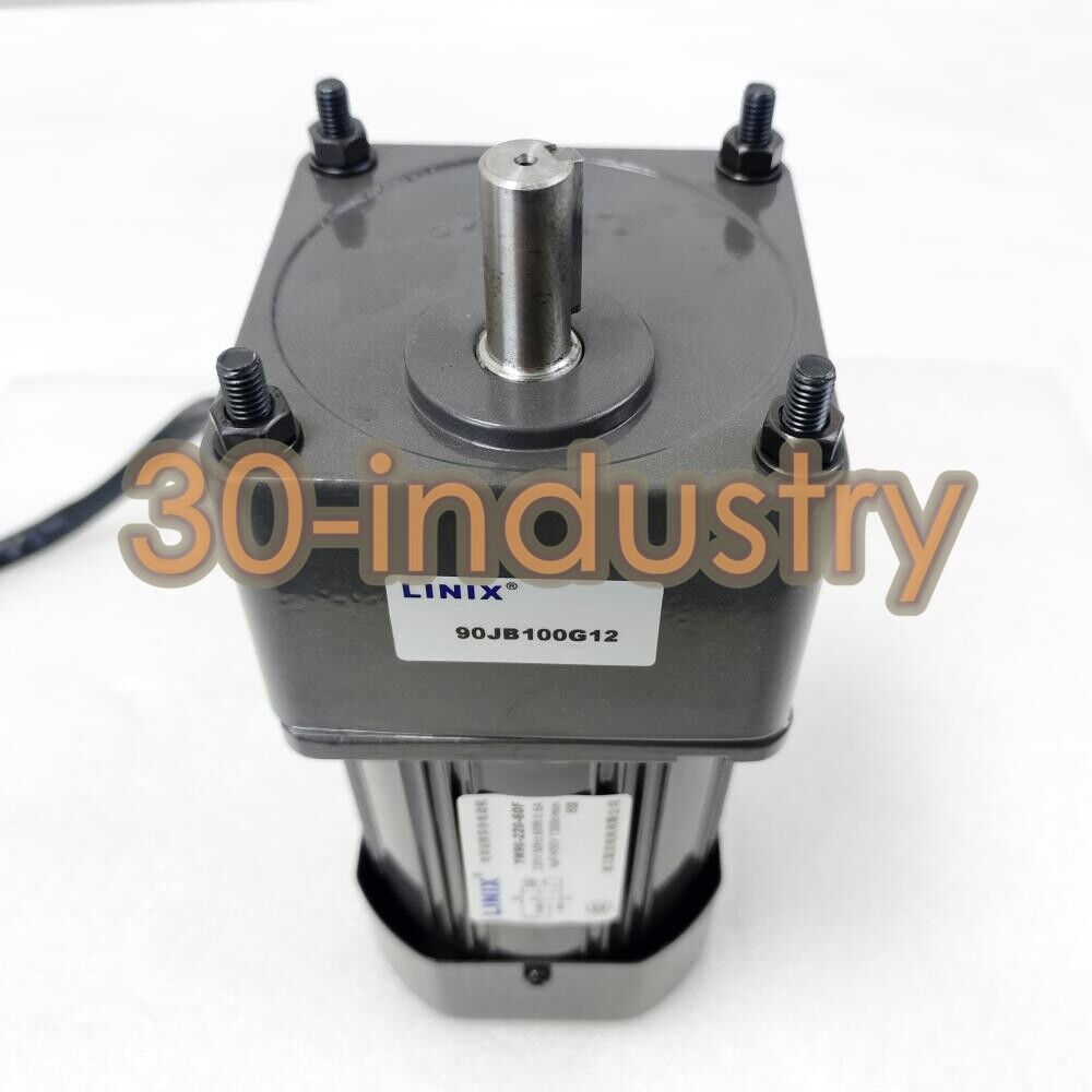 1PCS New For LINIX Speed regulating motor 90JB100G12+YN90-220-60F 220V 60W 0.6A - KOEED