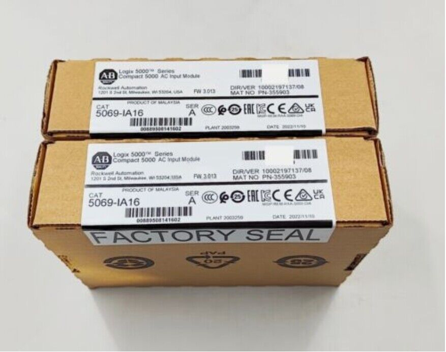 Allen Bradley 5069 IA16 CompactLogix AC Input Module SER - ALLEN BRADLEY