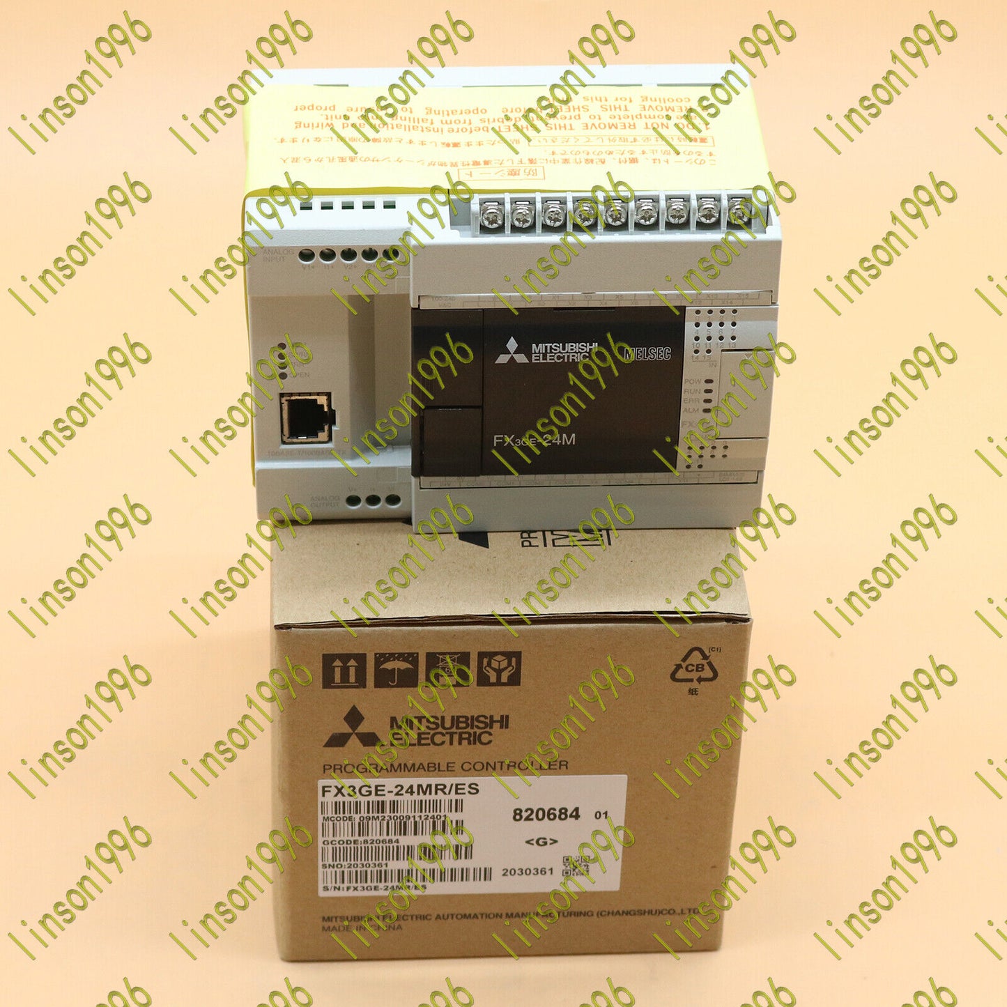 1PCS Mitsubishi FX3GE-24MR/ES Fast Delivery - MITSUBISHI