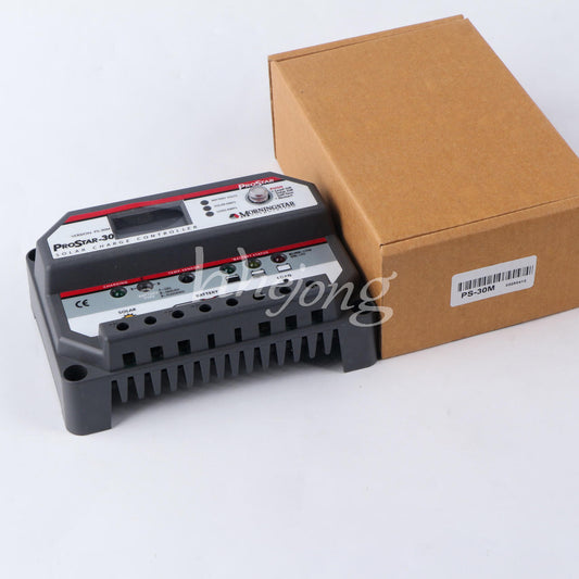 new MORNINGSTAR PROSTAR with LCD Display PWM Charge Controller PS-30M 12/24V,30A - MORNINGSTAR