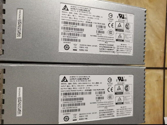 1pcs Juniper JPSU-150-AC-AFI AC Power Supply 640-060604 for EX4100 3400 Tested