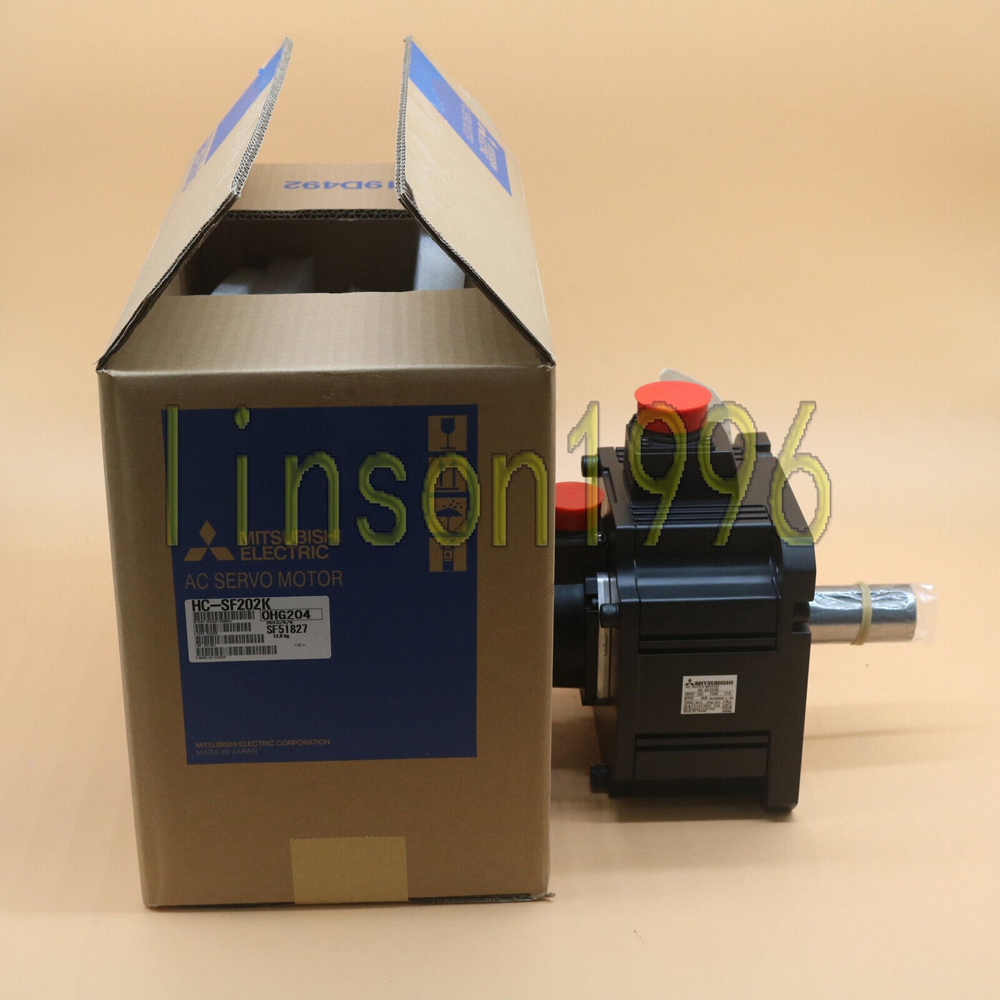 Mitsubishi In Box HC-SF202K AC SERVO MOTOR Fast Ship - MITSUBISHI