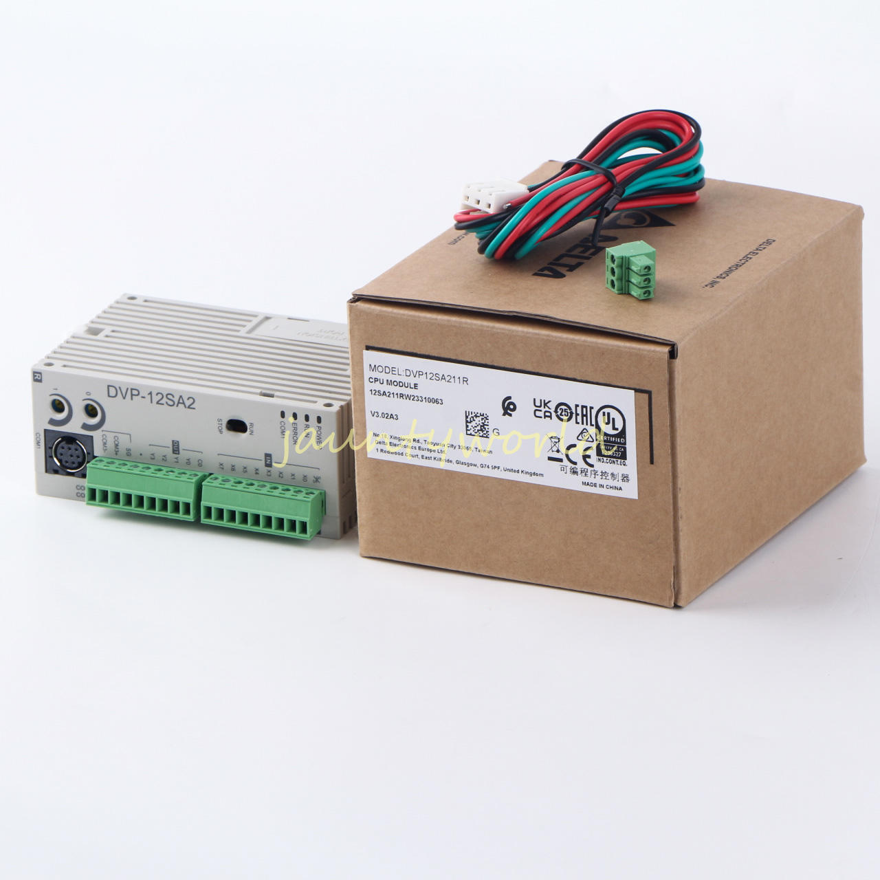 New DELTA DVP12SA211R PLC in Box - DELTA