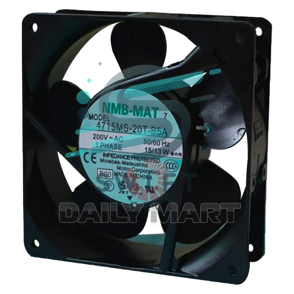 1PCS NMB-MAT 4715MS-20T-B5A Axial Cooling Fan AC 200V 15/13W 120*120*38mm