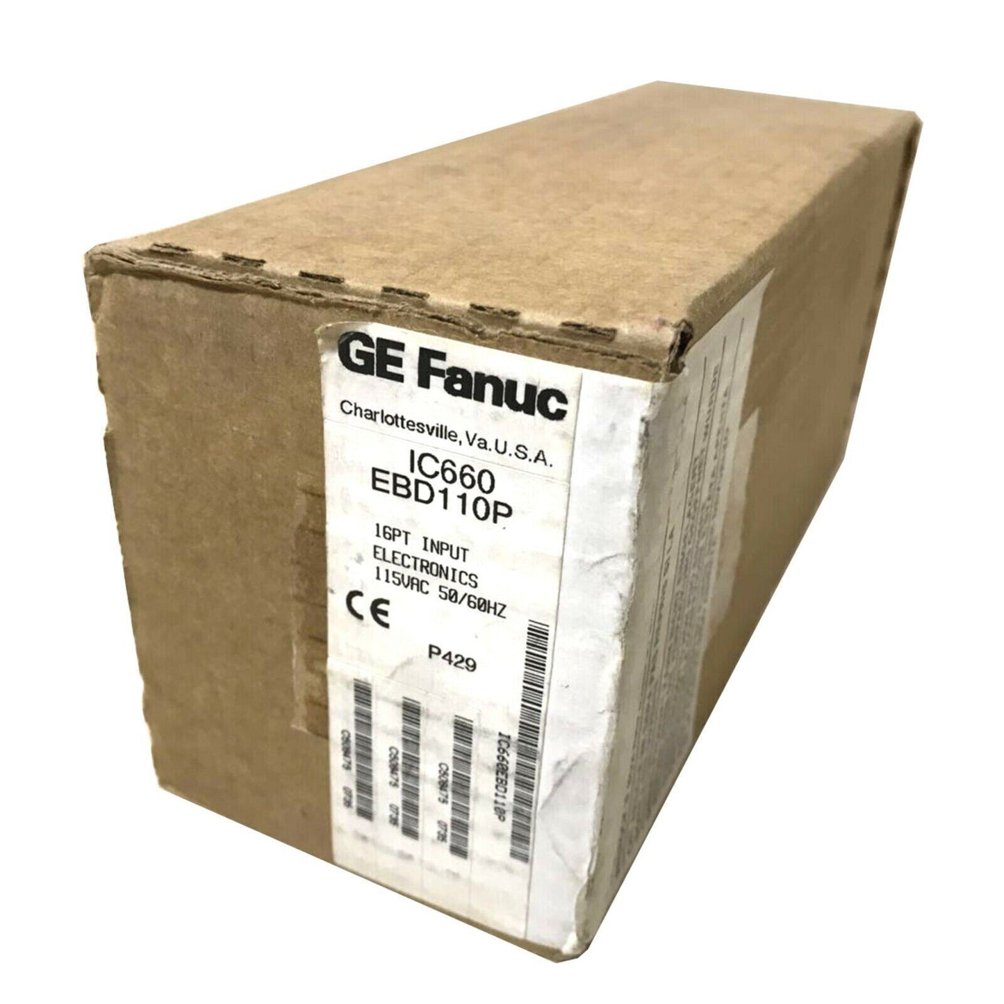 new IC660EBD110P for GE FANUC 16PT Input Electronics 115VAC - GE FANUC