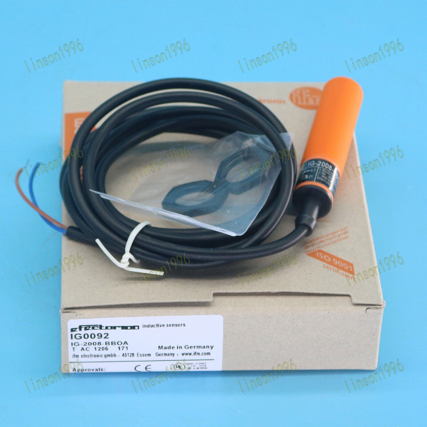 1PC IFM Proximity Switch Sensor IG0092 Fast Delivery - IFM