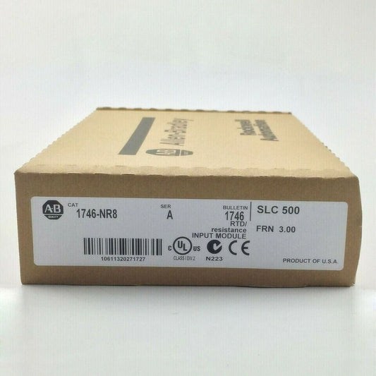 New Factory Sealed AB 1746NR8 SLC 500 RTD Resistance Input Module - KOEED