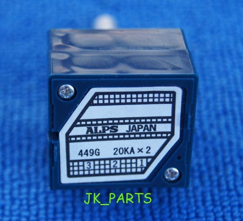 5pcs ALPS RK27 27 Type Dual 20K Potentiometer, !