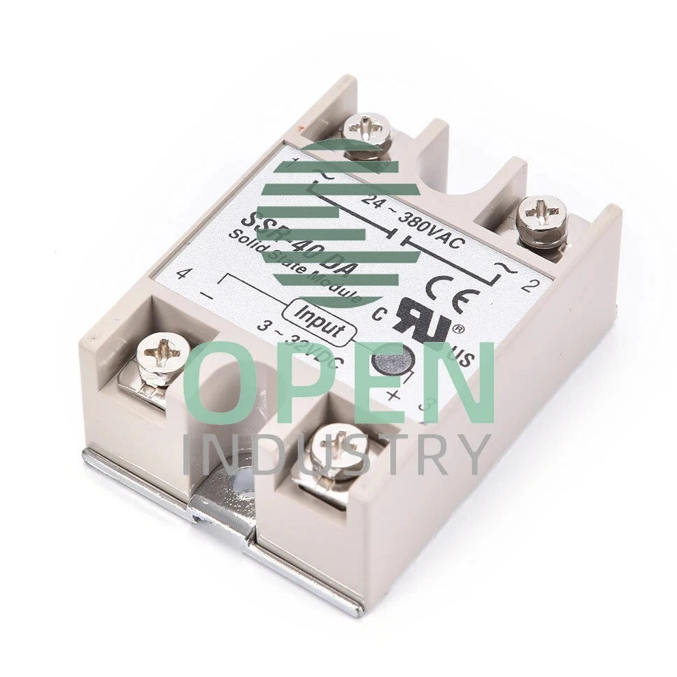24-380V 40A 3-32V DC SSR-40 DA SOLID STATE RELAY RELAIS HALBLEITERRELAIS MODUL
