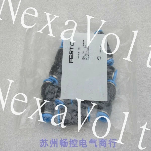 10PC FESTO QS-12-10 153040 free shipping ~