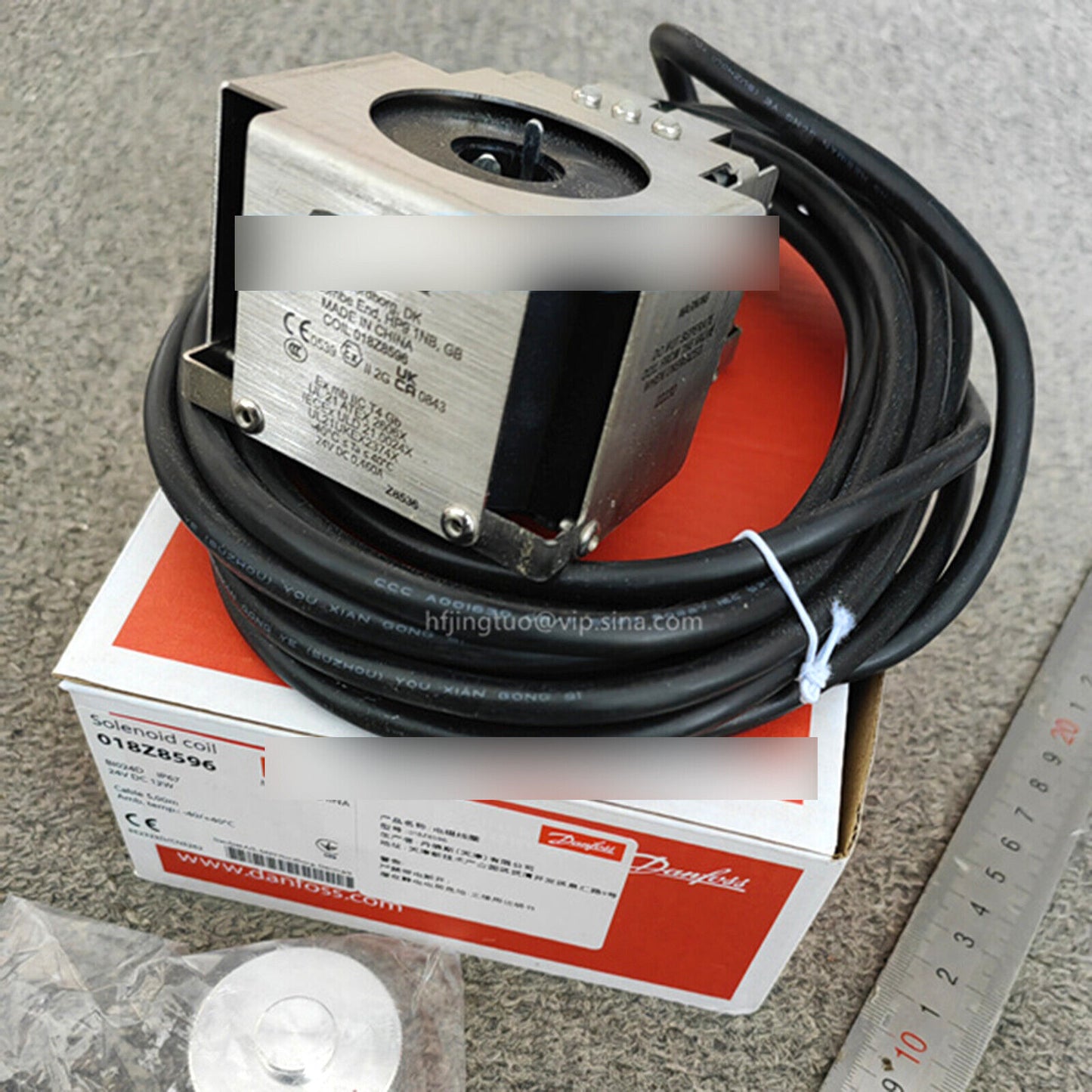 1PC DANFOSS solenoid valve coil 018Z8596 replaces 018Z6596 In Box
