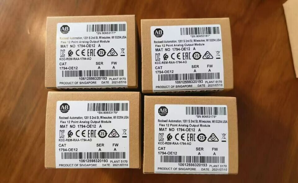 New Factory Sealed 1794-OE12 SER A Flex 12 Point Analog Output Module - KOEED