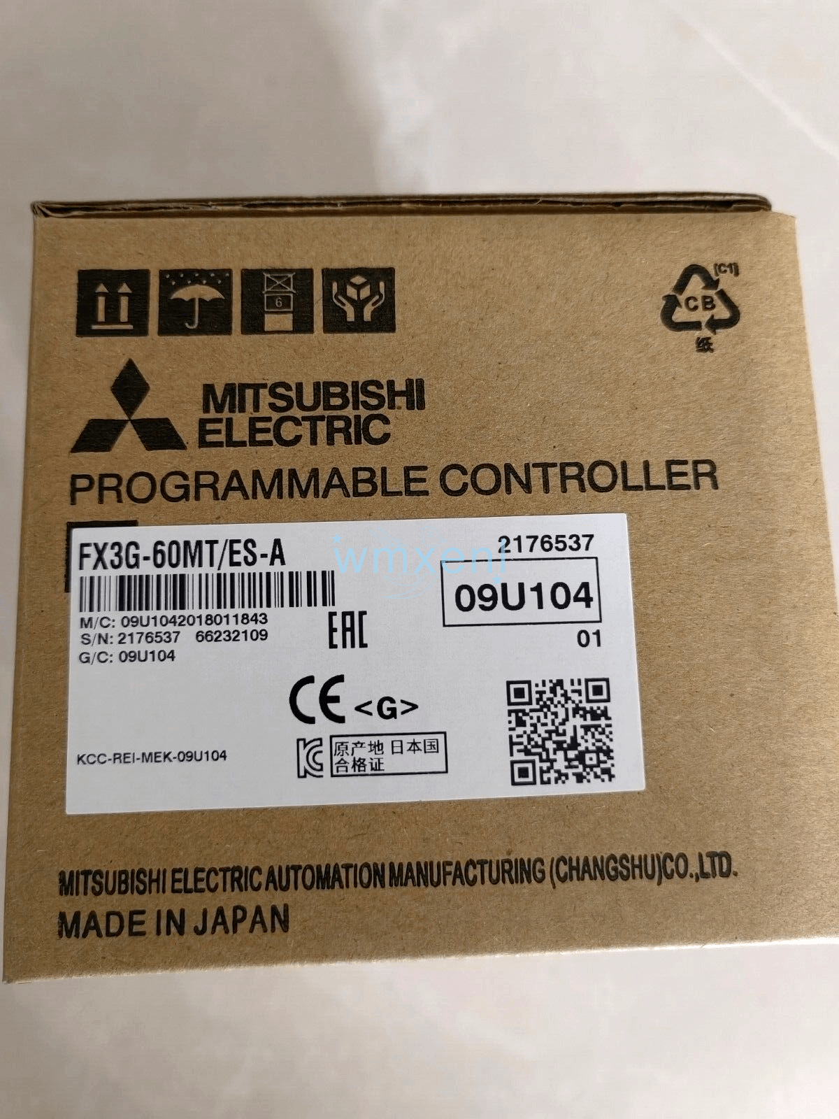 new 1PCS MITSUBISHI PLC FX3G-60MT/ES-A SHIP/* - MITSUBISHI