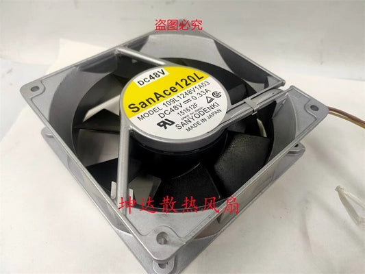 Sanyo 109L1248V1A03 12038 DC48V 0.33A 12CM Server Cooling Fan