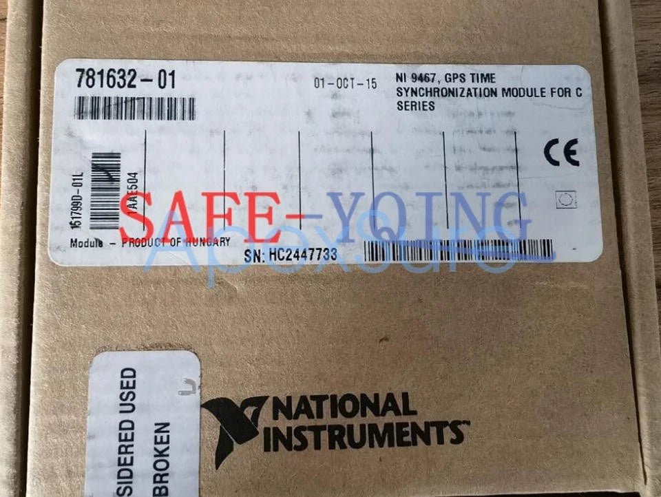 1PCS NATIONAL INSTRUMENTS GPS SYNCHRONIZATION MODULE NI 9467 781632-01
