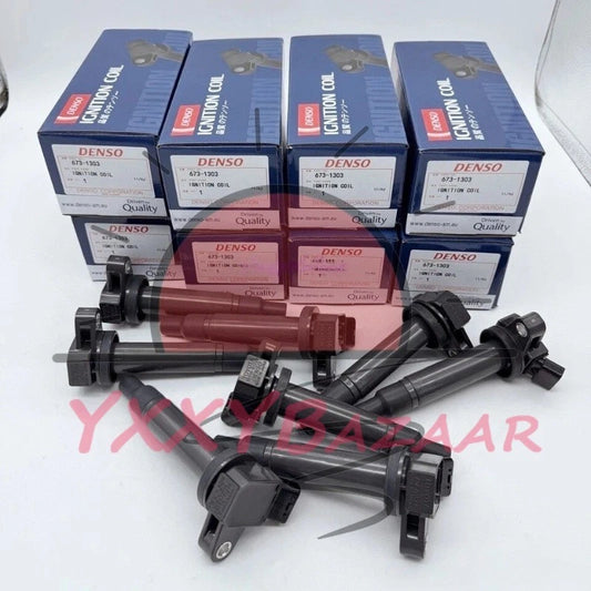 8Pcs 90919-02230 Denso Ignition Coils Denso for Tundra 4.7L V8 673-1303