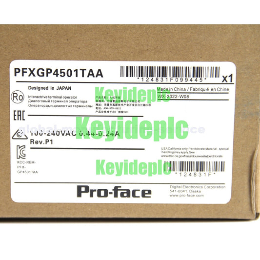 Pro-face Touch Panel PFXGP4501TAA #ke