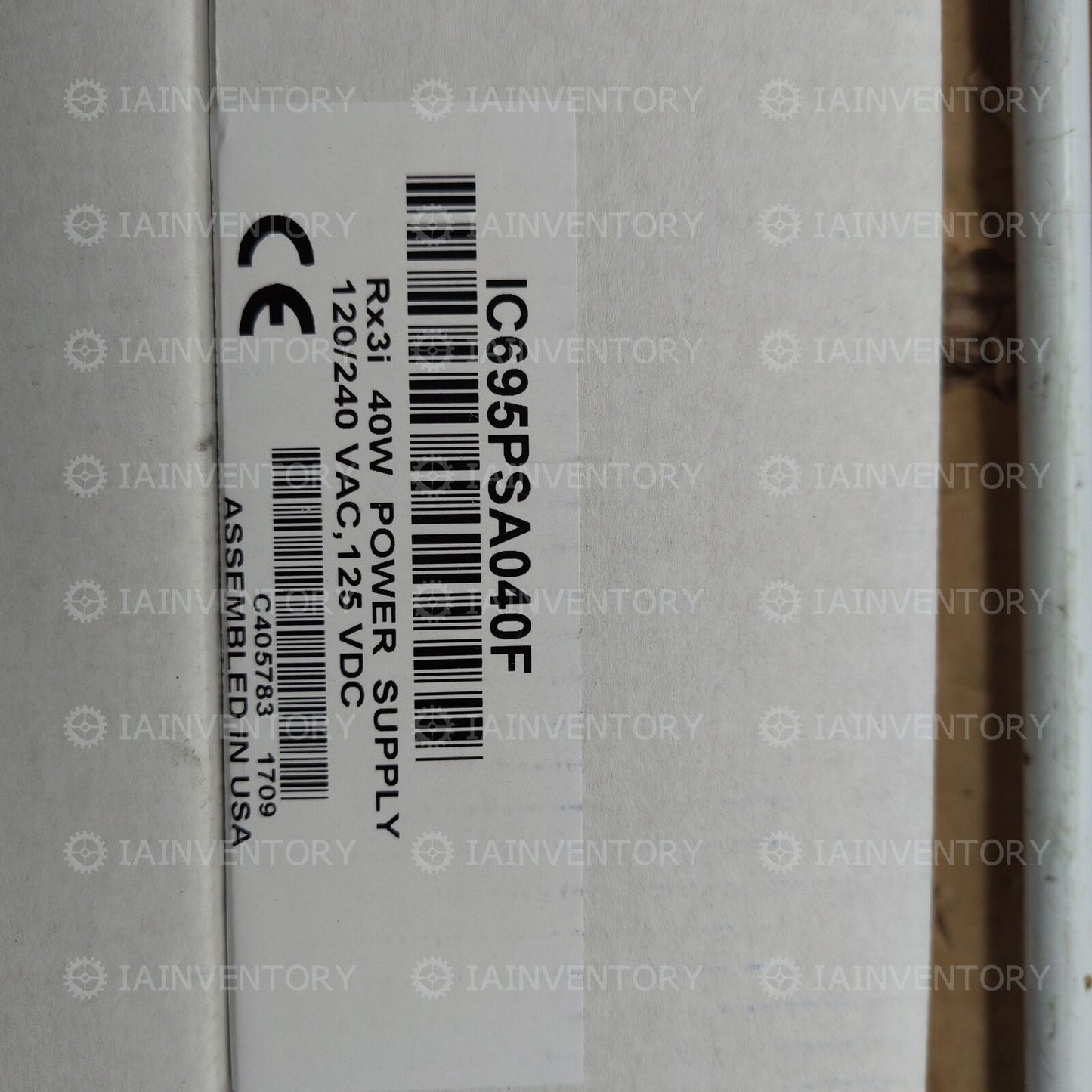 GE Fanuc Power Supply IC695PSA040F New In Box - GE FANUC