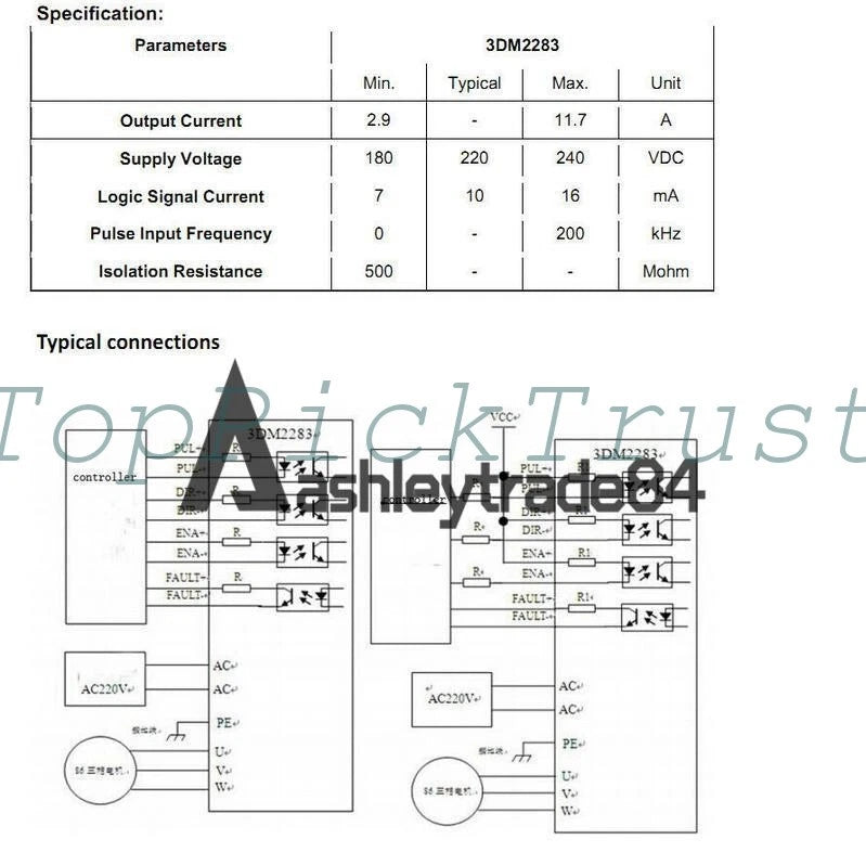 1PCS Leadshine 3DM2283 Digital Microstep Stepper Drive 3phase