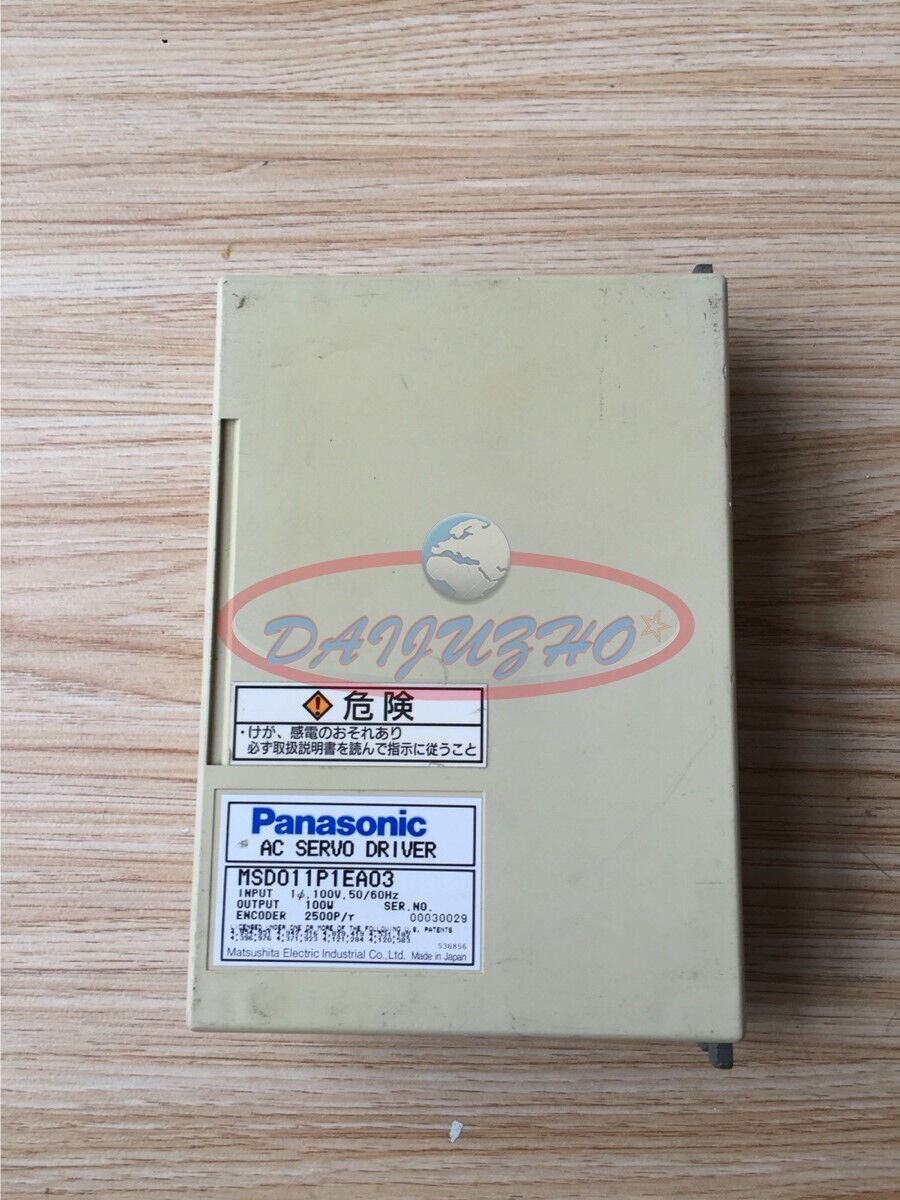 used 1PC Uesd Panasonic MSD011P1EA03 Servo Drive MSD011P1EA03 Tested - PANASONIC