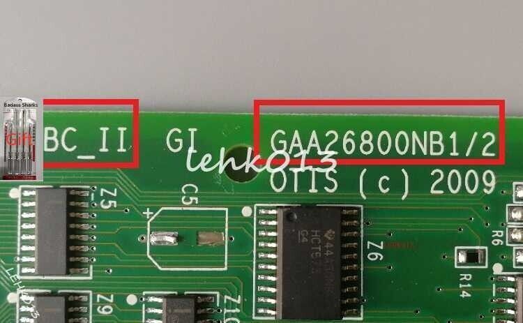 RPBC-II GAA26800NB1/2 Elevator Controller Board - OMRON