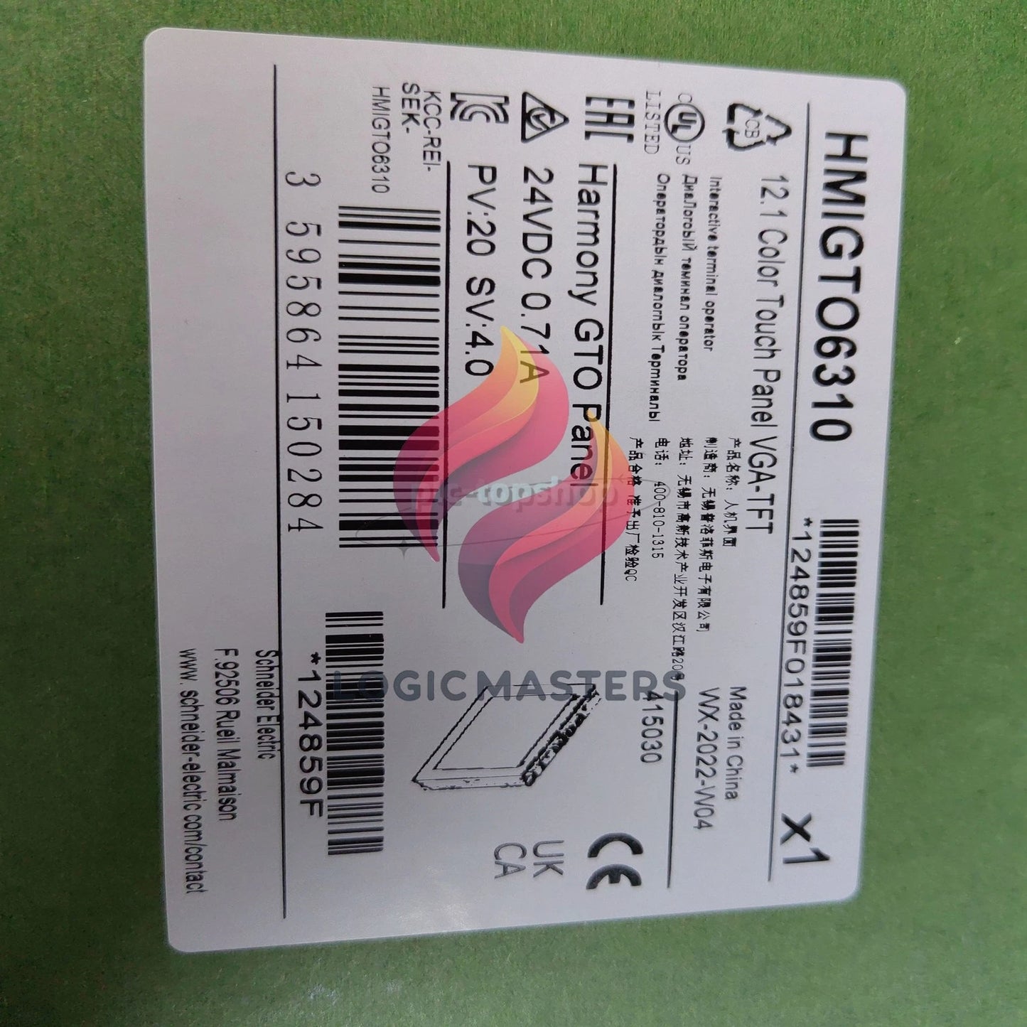 1PCS SND HMIGTO6310 Electric Advanced Touchscreen Panel 12.1" TFT