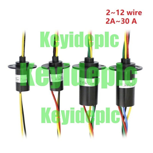 2-24 Wires2A-30A MW1230 High Current Conductive Slip Ring Electric Rotary Joint