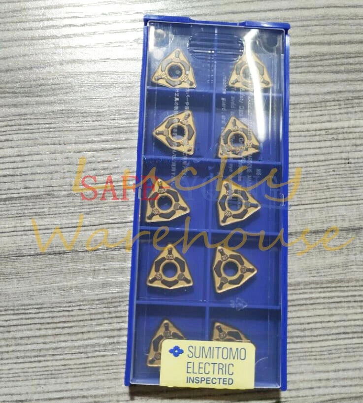 10PCS SUMITOMO WNMG080412N-GU AC630M Carbide Inserts