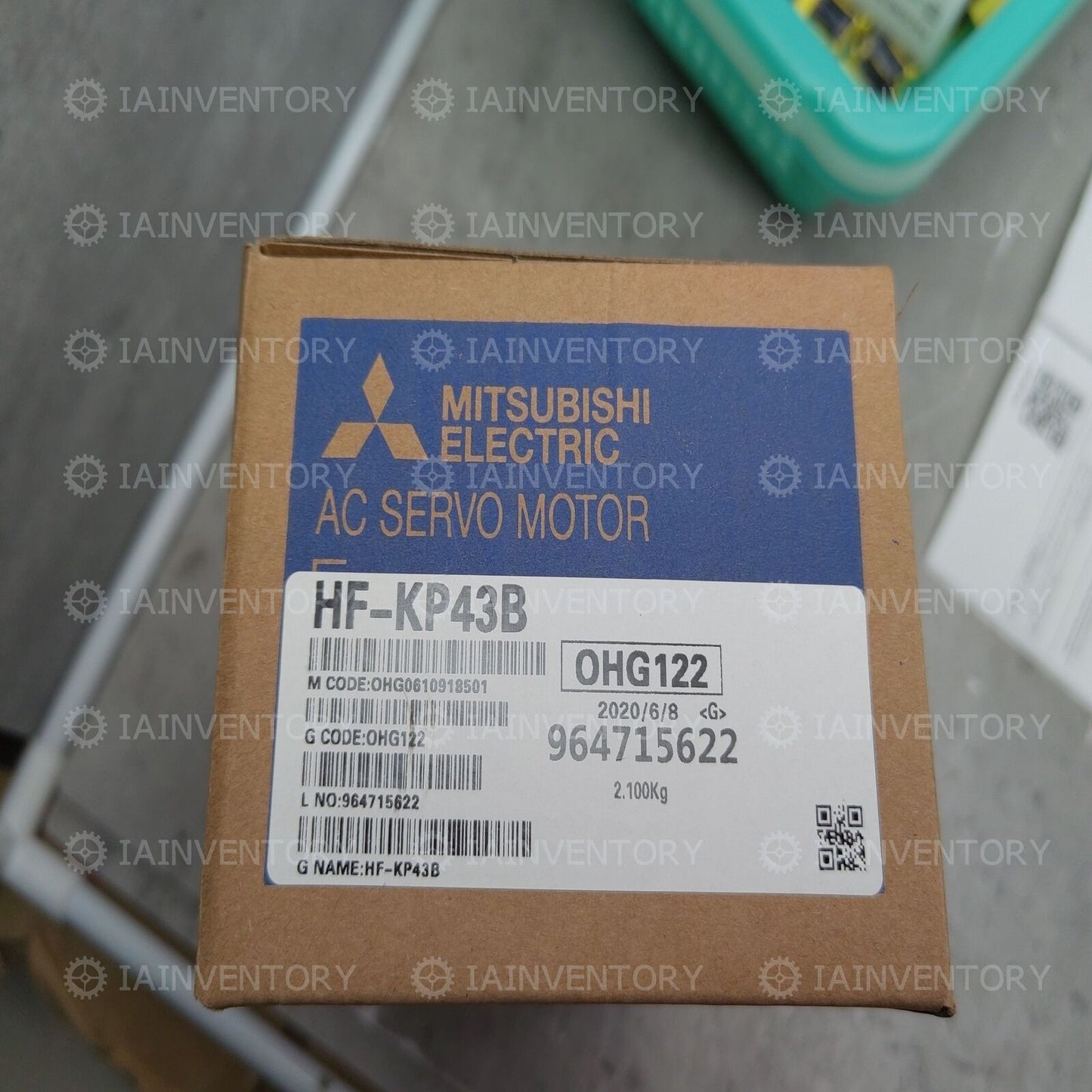 MITSUBISHI AC Servo Motor HF-KP43B | High Performance Motor | 43HP | 50Hz | High Precision - MITSUBISHI