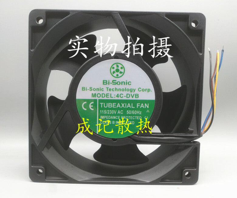 1pcs Bi-sonic 4C-DVB 12038 12 cm AC100-220V cooling fan
