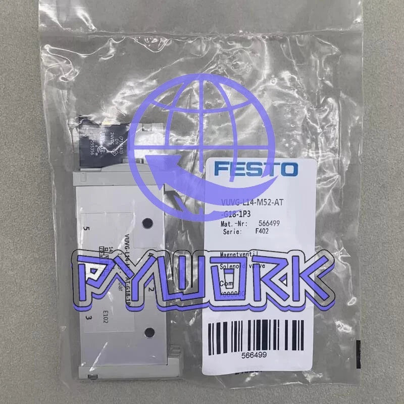 1Pcs FESTO VUVG-L14-M52-AT-G18-1P3 566499 Solenoid Valve