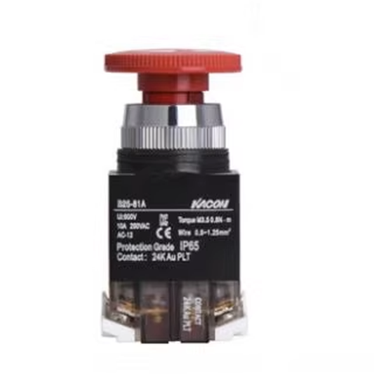 KACON Emergency Stop Switch B30-81A for CNC Machine Tools - KACON