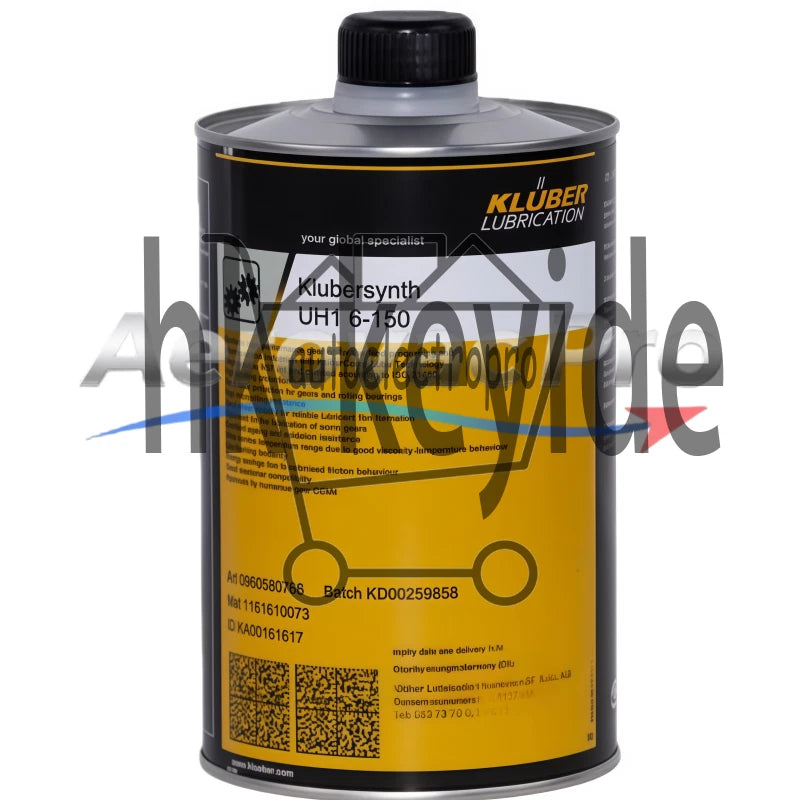 1Pcs KLUBER Lubrication Klubersynth UH1 6-150 Synthetic Oil 1L (1000CC)