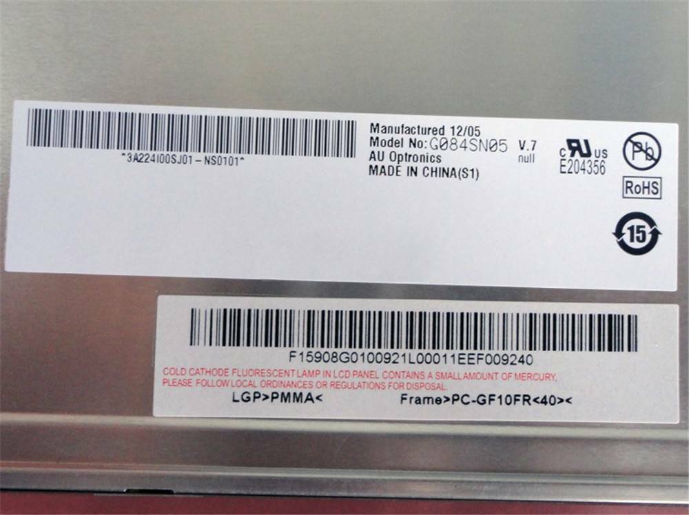 new G084SN05 V.7 V7 8.4'' 800*600 Resolution LCD Screen Panel - GENEVA