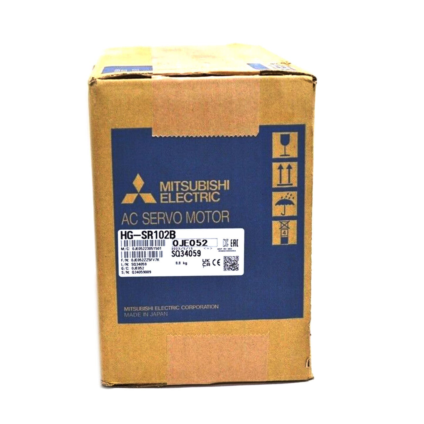 102B Mitsubishi HG-SR102B Servo Motor - MITSUBISHI