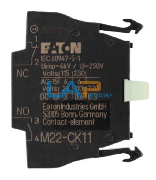10pcs ETN Auxiliary Contact M22-CK11 Bag - New & Original - ETN